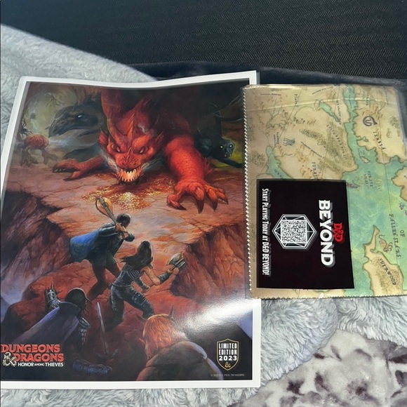 Dungeons & Dragons Limited Edition Poster - Picture 1 of 3